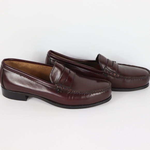 Vtg New Double H Mens 9 W Steel Toe Leather Shoes main image 4